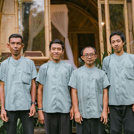希德门Arcada Bali Bamboo House别墅 外观 照片