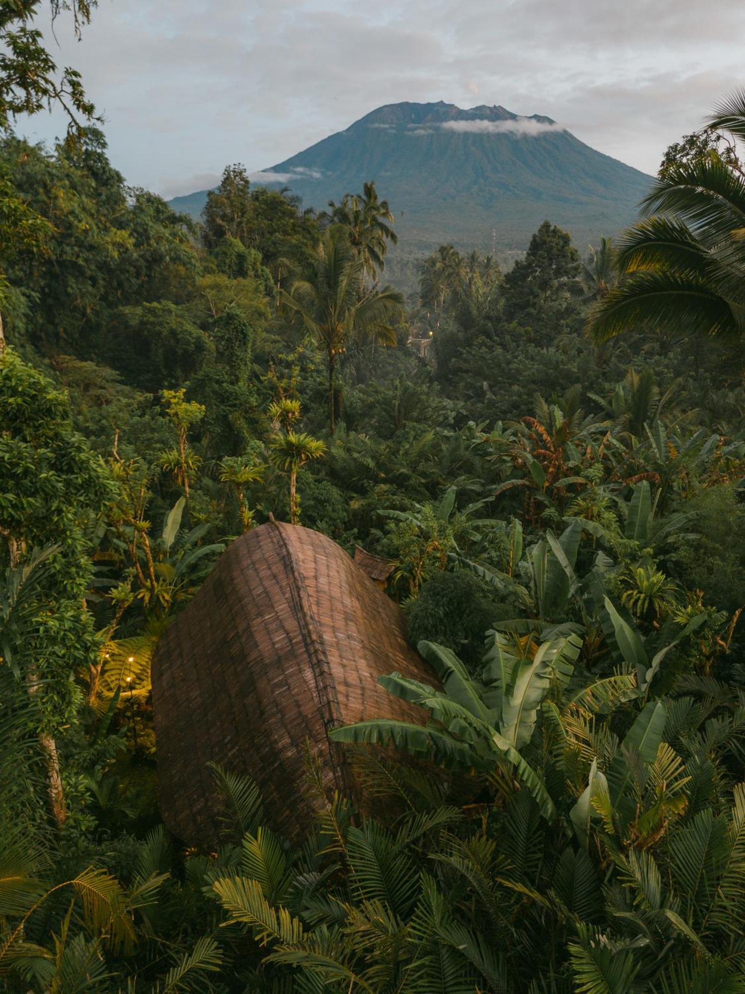 希德门Arcada Bali Bamboo House别墅 外观 照片