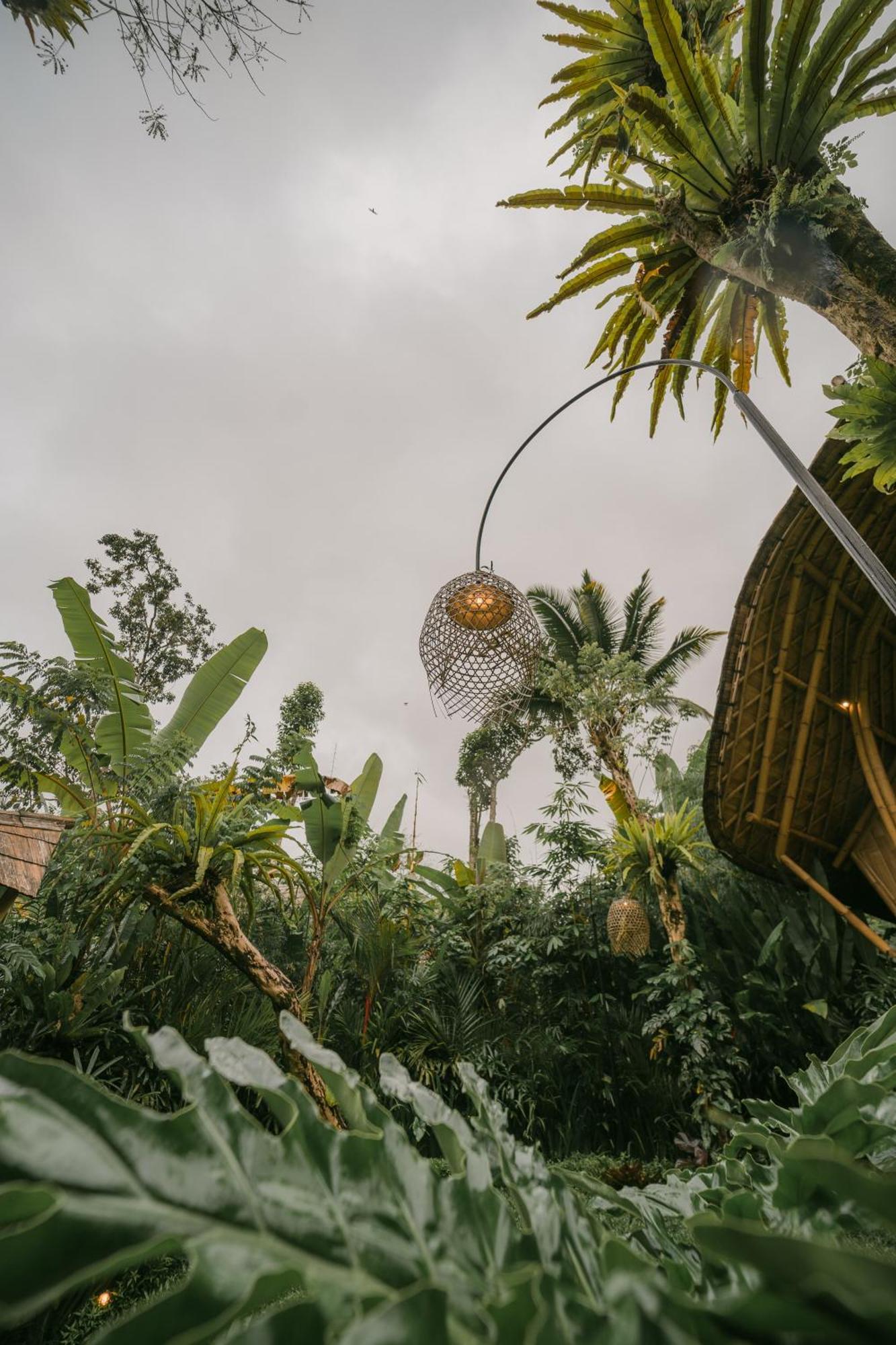 希德门Arcada Bali Bamboo House别墅 外观 照片