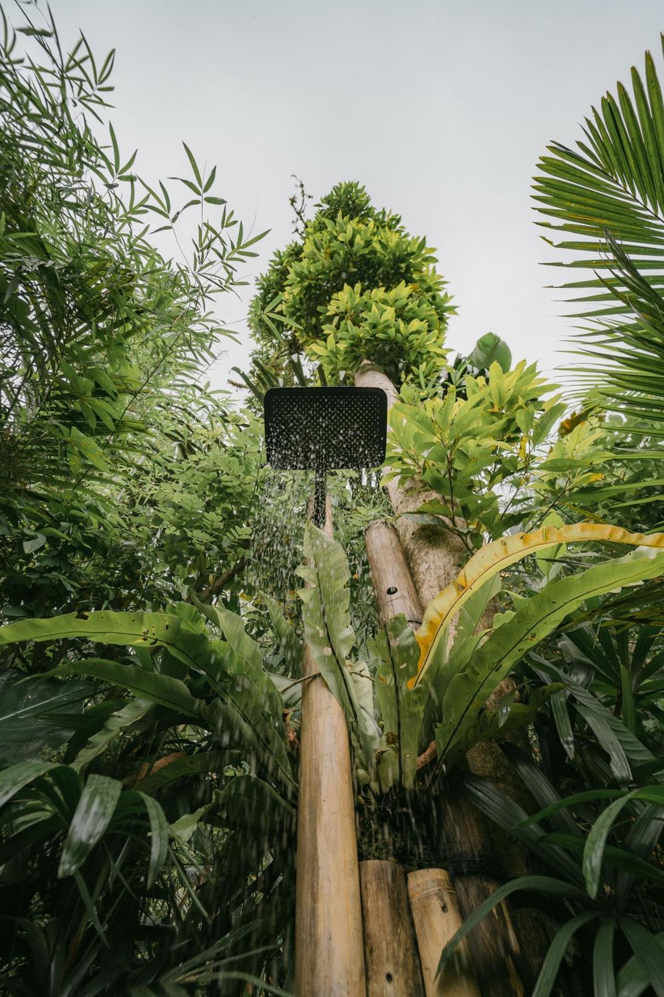希德门Arcada Bali Bamboo House别墅 外观 照片