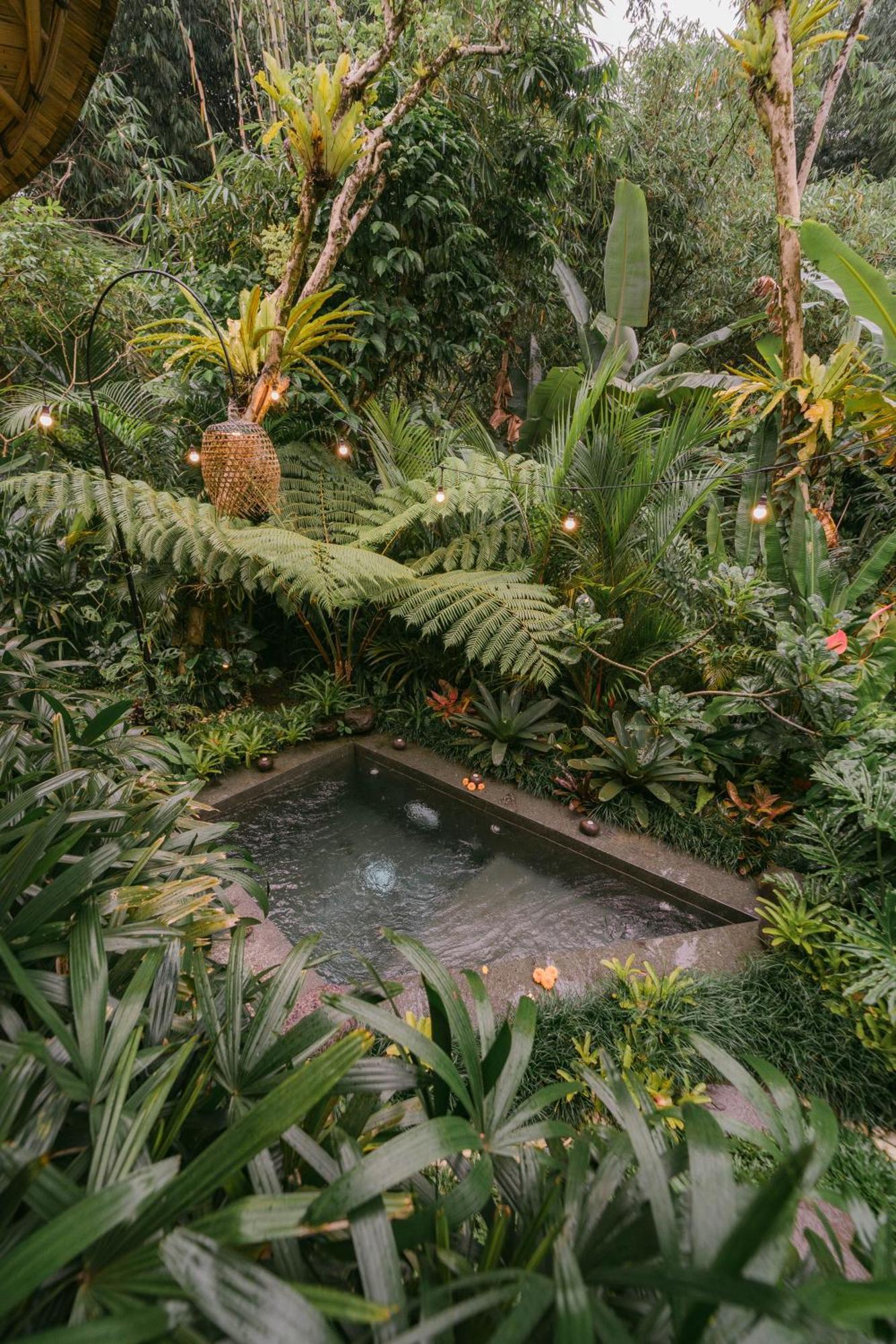 希德门Arcada Bali Bamboo House别墅 外观 照片
