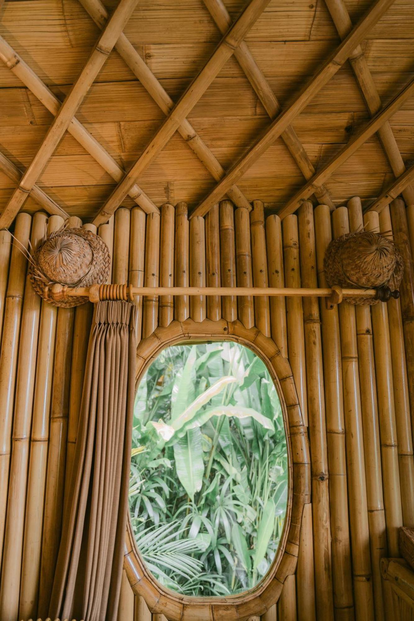 希德门Arcada Bali Bamboo House别墅 外观 照片